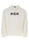 Mcm Ivory Cotton Sweatshirt
