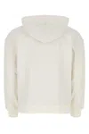 Mcm Ivory Cotton Sweatshirt In Wg