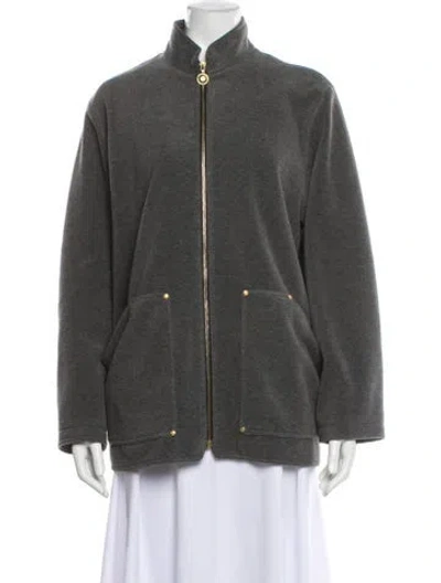 Pre-owned Mcm Jacket In Gray