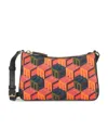 Mcm Jacquard Pattern Shoulder Bag In Multicolor