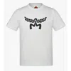 Mcm Laurel Logo Print T-shirt In White