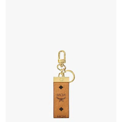 Mcm Key Ring In Visetos Original In Brown