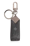 Mcm Keyring With Logo In Black