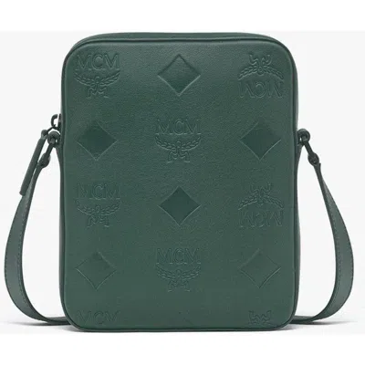 Mcm Klassik Crossbody In Green