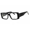 Mcm Ladies Black Rectangular Eyeglass Frames Mw5003 In Black