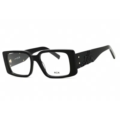 Mcm Ladies Black Rectangular Eyeglass Frames Mw5003