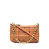 Mcm Ladies Delmy Shoulder Bag In Cognac Visetos In Brown