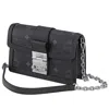 Mcm Ladies Gretl Crossbody In Black Visetos In Black