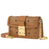 Mcm Ladies Gretl Crossbody In Cognac Visetos In Brown
