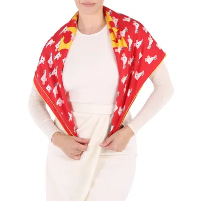 Mcm Ladies Red Cny Bandana