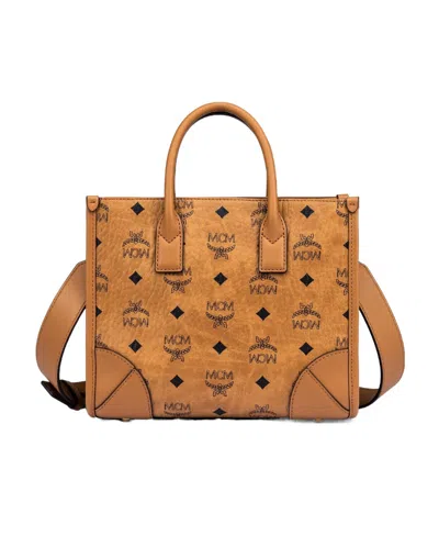 MCM MCM MUNCHEN SMALL TOP HANDLE BAG
