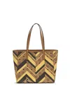 Mcm Large Toni Shoulder Bag In Multi