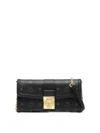 Mcm Large Tracy Chain Wallet In Black