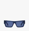 Mcm Laurel Geometric Sunglasses In Blue
