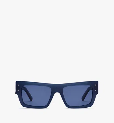Mcm Laurel Geometric Sunglasses In Blue