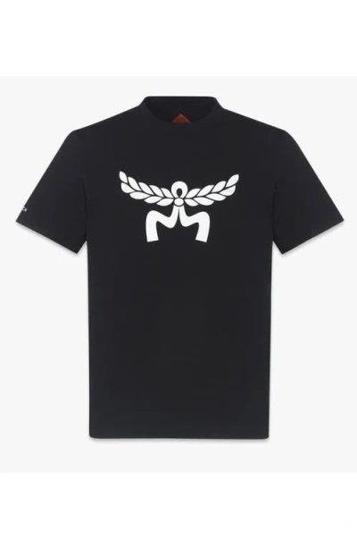 MCM MCM LAUREL LOGO PRINT T-SHIRT