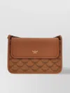 Mcm Printed Canvas Small Himmel Crossbody Bag