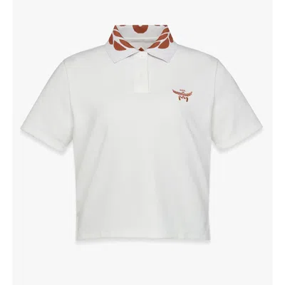 Mcm Laurel Piqué Polo In White