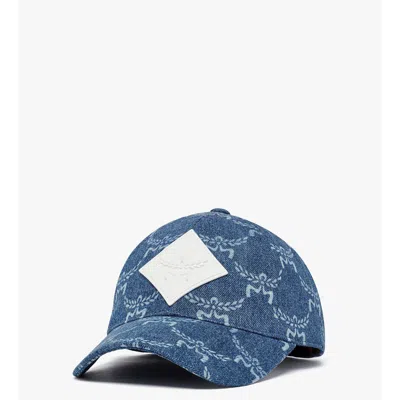 Mcm Lauretos Denim Cap
