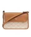 Mcm Lauretos Mini Crossbody Bag In Nude