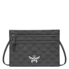 Mcm Lauretos Small Himmel Crossbody Pouch