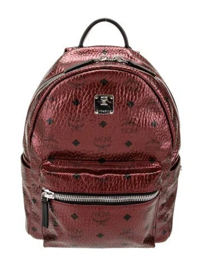Pre-owned Mcm Leather Backpack