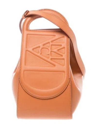 Pre-owned Mcm Leather Backpack In Brown