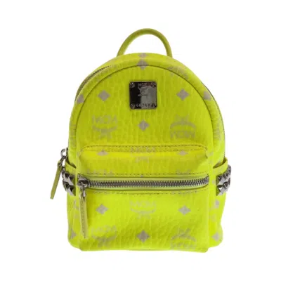 Pre-owned Mcm Leather Backpack ()