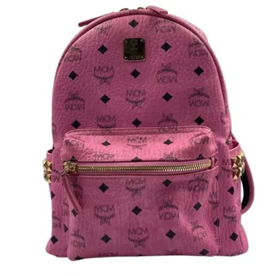 Pre-owned Mcm Leather Backpack ()