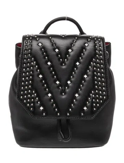 Pre-owned Mcm Leather Bucket Bag In Black