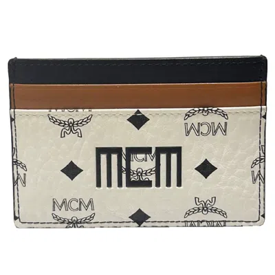 Pre-owned Mcm Leather Card Case () In Multi