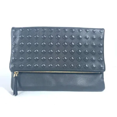 Pre-owned Mcm Leather Clutch Bag Pouch ()