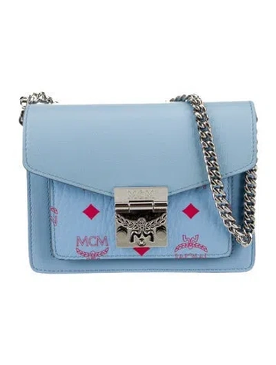 Pre-owned Mcm Leather Clutch In Black