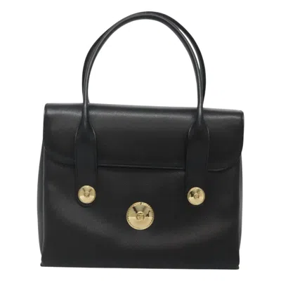 Pre-owned Mcm Leather Handbag () In Black
