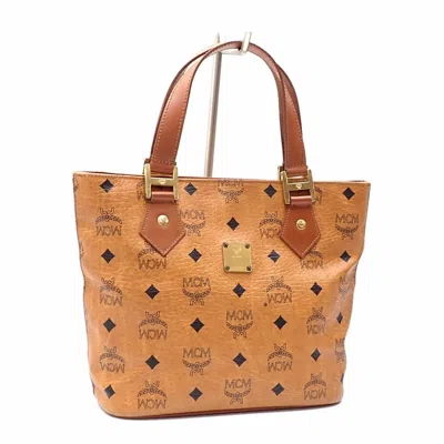 Pre-owned Mcm Leather Handbag () In Brown