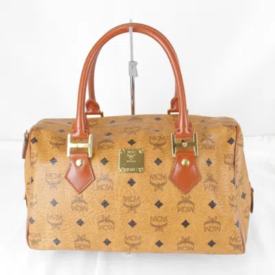 Pre-owned Mcm Leather Handbag () In Brown