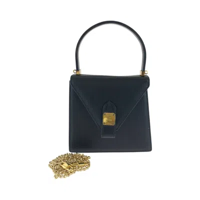 Pre-owned Mcm Leather Handbag Shoulder Bag ()