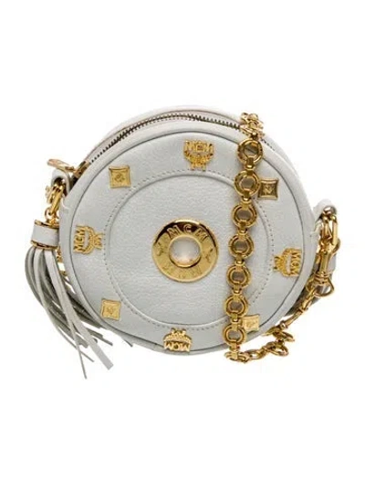 Pre-owned Mcm Leather Minaudière In Multicolor