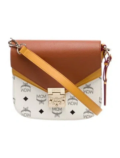 Pre-owned Mcm Leather Patricia In Brown