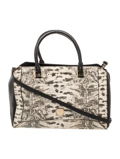 Pre-owned Mcm Leather Shoulder Bag