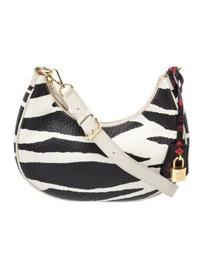 Pre-owned Mcm Leather Shoulder Bag In Multi