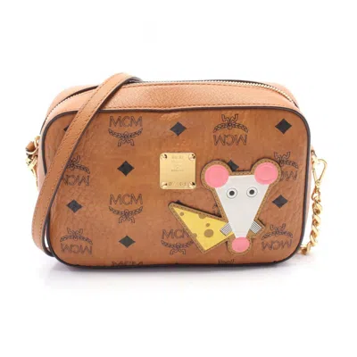 Pre-owned Mcm Leather Shoulder Bag ()