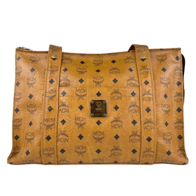 Pre-owned Mcm Leather Shoulder Bag ()
