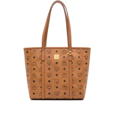 Mcm Leather Tote Bags