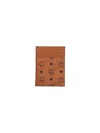 Mcm Leather-trim Bifold Wallet In Brown