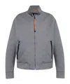 Mcm Letter Jacket In Gray