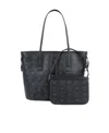 Mcm Liz Classic Small Double-sided Handbag In Black
