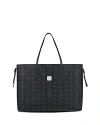 Mcm Liz Large Reversible Tote In Black