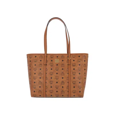 Mcm Liz Large Tote Bag In Brown