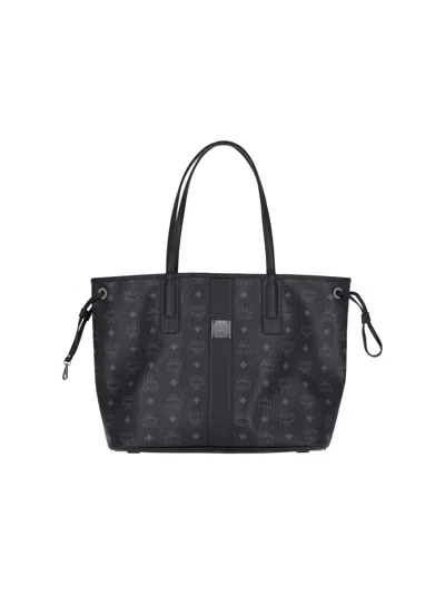 MCM LIZ MEDIUM REVERSIBLE TOTE BAG